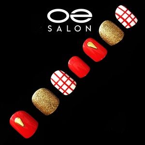 O2Salon 5635A Full Cover False Nails(48 pcs/2 set)